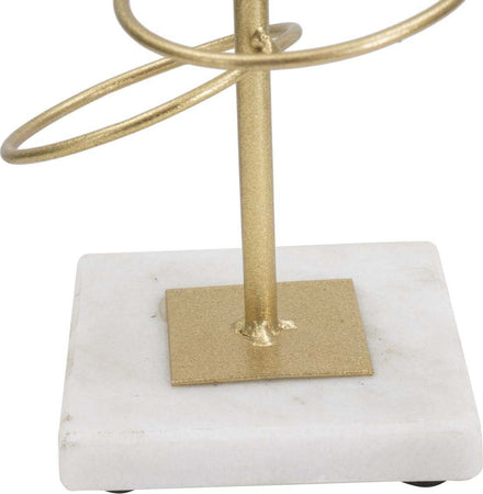 P/Cand Rings Cm 14X13X50,5 Casa e cucina/Decorazioni per interni/Candele e portacandele/Portacandele/Portacandele a colonna Led Mall Home - Napoli, Commerciovirtuoso.it