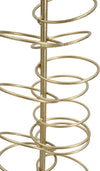 P/Cand Rings Cm 14X13X50,5 Casa e cucina/Decorazioni per interni/Candele e portacandele/Portacandele/Portacandele a colonna Led Mall Home - Napoli, Commerciovirtuoso.it