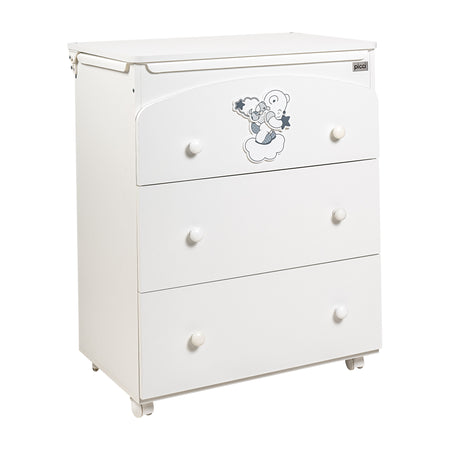 Cassettiera 3 cassetti decorazione Valdo Picci