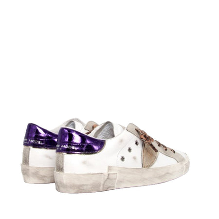 Philippe Model sneaker donna philippe model - prsx low woman - viola da donna