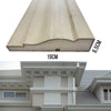 €16,99ml *** STOCK ***. Pacco da 14ml di cornice decorativa in XPS Resinata per esterno 19X6,5X200cm  PD136 - Eternal Parquet