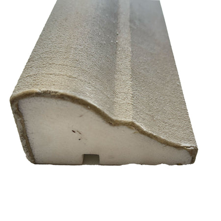 €11,99ml *** STOCK *** Pacco da 26ml di cornice decorativa in XPS Resinata per esterno 10,5X5,5X200cm PD074 - Eternal Parquet