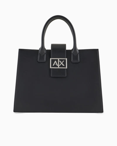 ARMANI EXCHANGE shopping bag black/white art.XW000305
