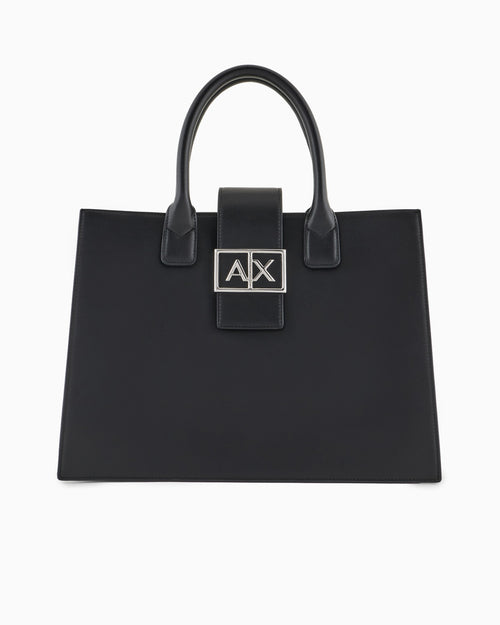 ARMANI EXCHANGE shopping bag black/white art.XW000305