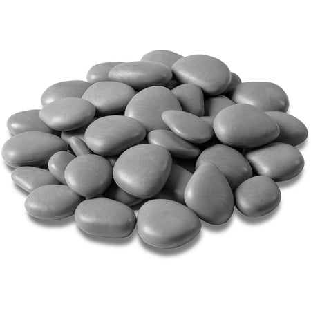 Sassi decorativi in plastica riciclata "re-pebbles" ciottoli antiusura da esterno ed interno