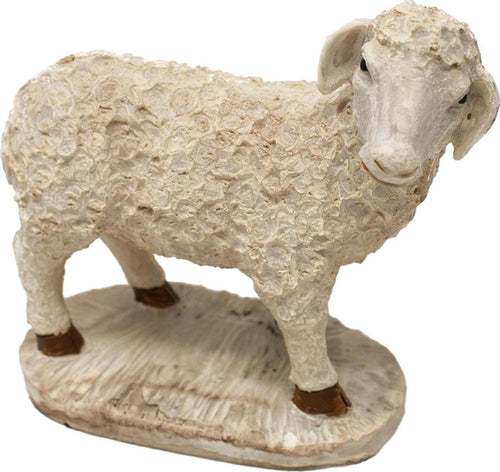 Pecora con base in poliresina per presepe natalizio sacra famiglia Casa e cucina/Decorazioni per interni/Addobbi e decorazioni per ricorrenze/Decorazioni natalizie/Presepi/Statuine e fondali per il presepe MagiediNatale.it - Altamura, Commerciovirtuoso.it
