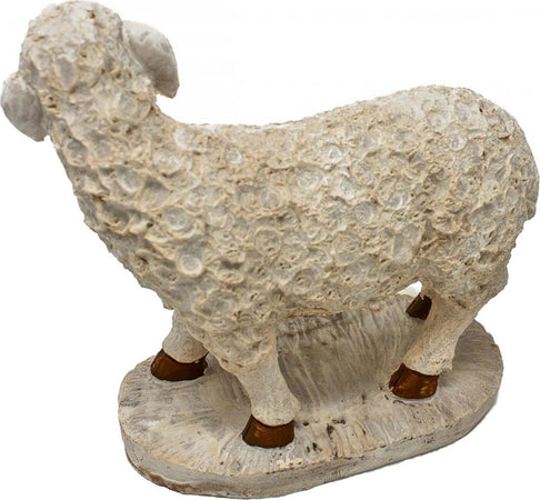 Pecora con base in poliresina per presepe natalizio sacra famiglia Casa e cucina/Decorazioni per interni/Addobbi e decorazioni per ricorrenze/Decorazioni natalizie/Presepi/Statuine e fondali per il presepe MagiediNatale.it - Altamura, Commerciovirtuoso.it