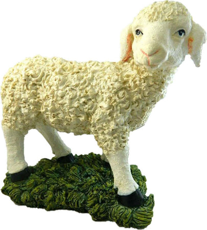 Pecora in piedi grande cm 23 in poli resina animale per natività presepe Casa e cucina/Decorazioni per interni/Addobbi e decorazioni per ricorrenze/Decorazioni natalizie/Presepi/Statuine e fondali per il presepe MagiediNatale.it - Altamura, Commerciovirtuoso.it