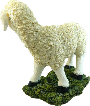 Pecora in piedi grande cm 23 in poli resina animale per natività presepe Casa e cucina/Decorazioni per interni/Addobbi e decorazioni per ricorrenze/Decorazioni natalizie/Presepi/Statuine e fondali per il presepe MagiediNatale.it - Altamura, Commerciovirtuoso.it