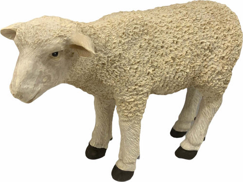 Pecora in poliresina per presepe animali sacra famiglia 28 cm Casa e cucina/Decorazioni per interni/Addobbi e decorazioni per ricorrenze/Decorazioni natalizie/Presepi/Statuine e fondali per il presepe MagiediNatale.it - Altamura, Commerciovirtuoso.it