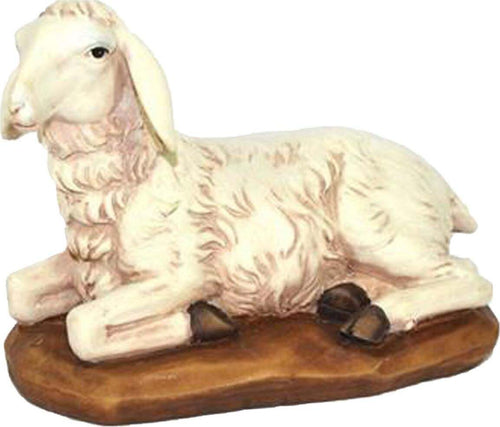 Pecora seduta in poliresina per presepe di natale animali sacra famiglia 10 cm Casa e cucina/Decorazioni per interni/Addobbi e decorazioni per ricorrenze/Decorazioni natalizie/Presepi/Statuine e fondali per il presepe MagiediNatale.it - Altamura, Commerciovirtuoso.it