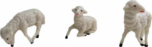 Pecorelle in resina statuine per presepe in resina h 4 cm 12 pezzi Casa e cucina/Decorazioni per interni/Addobbi e decorazioni per ricorrenze/Decorazioni natalizie/Presepi/Statuine e fondali per il presepe MagiediNatale.it - Altamura, Commerciovirtuoso.it