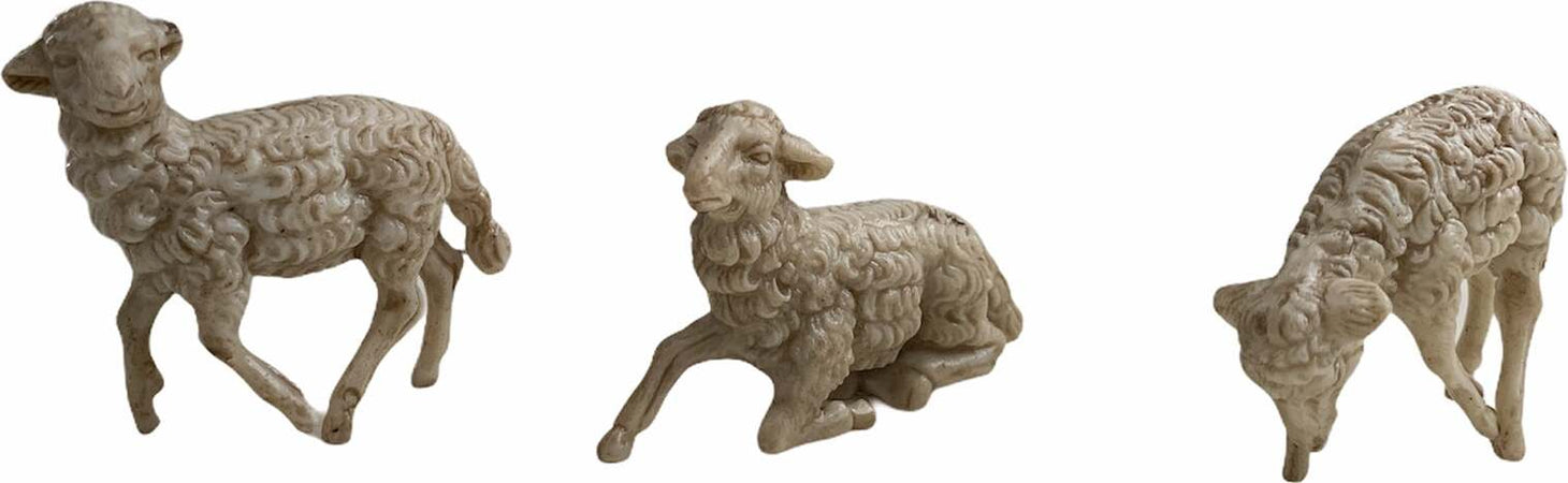Pecorelle in resina statuine per presepe in resina h 4 cm 12 pezzi Casa e cucina/Decorazioni per interni/Addobbi e decorazioni per ricorrenze/Decorazioni natalizie/Presepi/Statuine e fondali per il presepe MagiediNatale.it - Altamura, Commerciovirtuoso.it