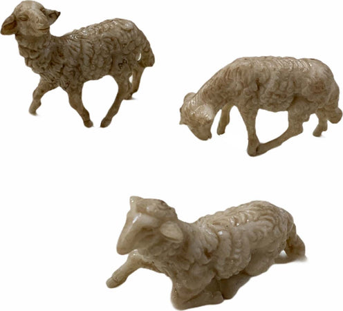 Pecorelle in resina statuine per presepe in resina h 4 cm 24 pezzi Casa e cucina/Decorazioni per interni/Addobbi e decorazioni per ricorrenze/Decorazioni natalizie/Presepi/Statuine e fondali per il presepe MagiediNatale.it - Altamura, Commerciovirtuoso.it