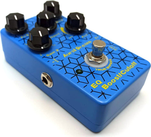Pedale per Chitarra EQ Boost Cutoff Aural Dream parametro EQ, filtro Shelf e filtro Peak True Bypass - EX DEMO privo di alimentatore