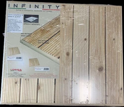 Pedana doccia antiscivolo in legno