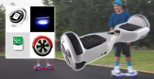Pedana-Skateboard-A-2-Ruote-Con-Luci-Hoverboard-Smart-Balance-Scooter-Elettrico