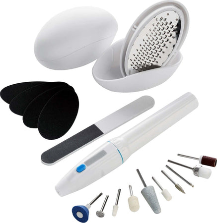 PEDICURE PIEDI KIT DA 12 PEZZI ELIMINA CALLI E DURONI PER CURA RIMUOVI CALLO Bellezza/Manicure e pedicure/Strumenti e accessori/Lime per unghie e manicure Trade Shop italia - Napoli, Commerciovirtuoso.it