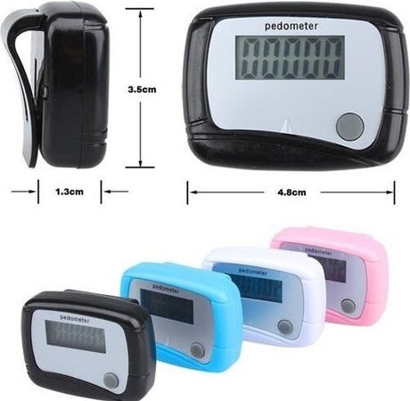 PEDOMETRO DIGITALE DISPLAY LCD CONTAPASSI CONTEGGIA I PASSI CLIP PER AGGANCIO Sport e tempo libero/Fitness e palestra/Elettronica/Pedometri Trade Shop italia - Napoli, Commerciovirtuoso.it