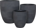 PEDRO---set-di-3-vasi-Grigio-scuro-Milani-Home