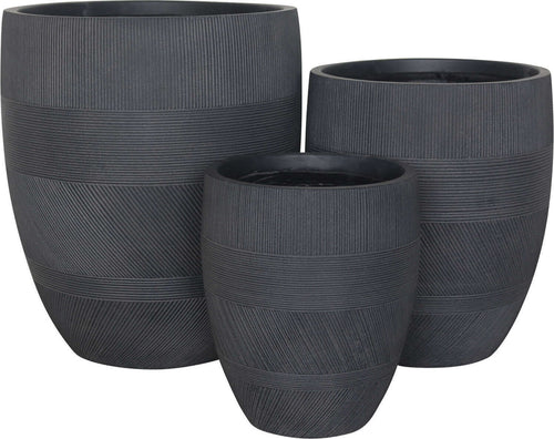 PEDRO---set-di-3-vasi-Grigio-scuro-Milani-Home