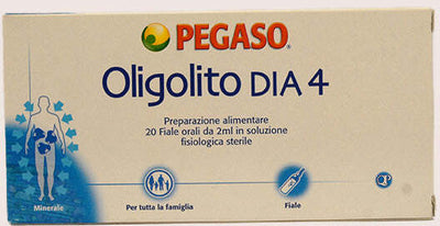 Pegaso - Oligolito Dia 4 Nei Casi Di Astenia Psico-Fisica, Depressione 20 Fiale
