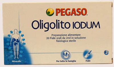 Pegaso - Oligolito Iodum 20 Fiale Stimola L'attività Della Tiroide