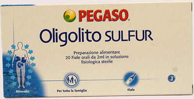 Pegaso - Oligolito Sulfur 20 Fiale Funzione Riequilibrante Delle Funzioni Epatiche