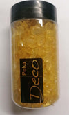 PEKA-DECO---SASSI-VETRO-GIALLI-350ML-GIALLO