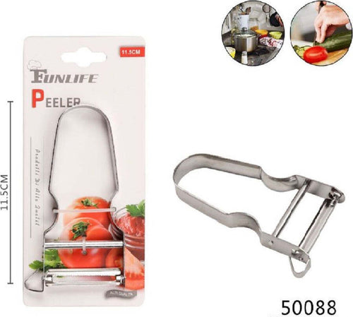 Pelatutto Pelapatate Pela Tagliapatate Carote Sbuccia Frutta Verdura 11.5cm 50088 Casa e cucina/Utensili da cucina/Pela verdure Trade Shop italia - Napoli, Commerciovirtuoso.it