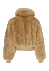 Tommy Hilfiger Pelliccia Donna Faux Shearling Jacket Gentle Gold da donna
