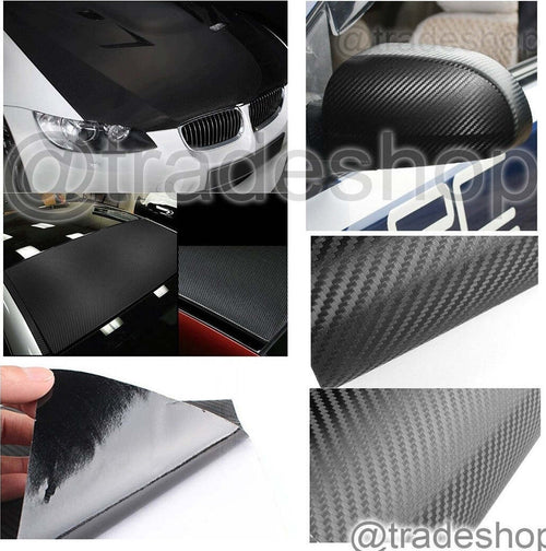 PELLICOLA ADESIVA IN CARBONIO 3D ADESIVO CAR WRAPPING Auto e Moto/Parti per auto/Styling auto e carrozzeria/Fasce decorative e protettive/Fasce decorative Trade Shop italia - Napoli, Commerciovirtuoso.it