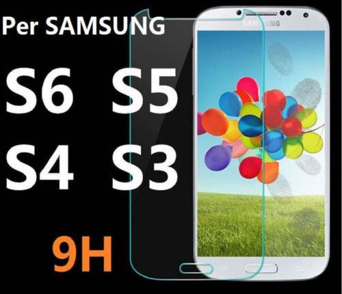 Pellicola di vetro temperato antigraffio Per Samsung S3 S4 S5 S6 PROTEZIONE Elettronica/Cellulari e accessori/Accessori/Manutenzione cura e riparazione/Protezioni per lo schermo Trade Shop italia - Napoli, Commerciovirtuoso.it
