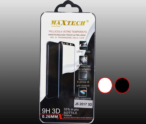 Pellicola In Vetro Temperato 3d Samsung J5 2017 Protezione Maxtech P-j5 2017 3d Pellicole Protettive Trade Shop italia - Napoli, Commerciovirtuoso.it
