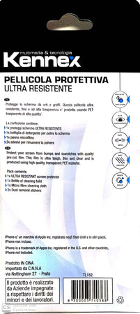 Pellicola protettiva ultra resistente per iPhone 6 kennex Elettronica/Cellulari e accessori/Accessori/Accessori per smartwatches/Proteggi schermo e pellicole Scontolo.net - Potenza, Commerciovirtuoso.it