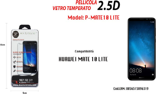 Pellicola Vetro Temperato Per Huawei Mate 10 Lite Salva Schermo Maxtech P-mate10 Lite Pellicole Protettive Trade Shop italia - Napoli, Commerciovirtuoso.it