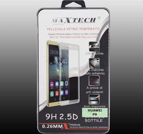 Pellicola Vetro Temperato Per Huawei P9 Proteggi Display Antigraffio Maxtech P-p9 Pellicole Protettive Trade Shop italia - Napoli, Commerciovirtuoso.it