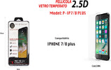 Pellicola Vetro Temperato Protezione Per Iphone 7 / 8 Plus Maxtech P-ip7/8 Plus  Trade Shop italia - Napoli, Commerciovirtuoso.it