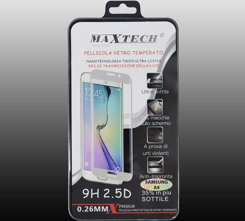 Pellicola Vetro Temperato Samsung Galaxy A9 Antiurto Protezione Schermo Maxtech P-sam A9 Pellicole Protettive Trade Shop italia - Napoli, Commerciovirtuoso.it