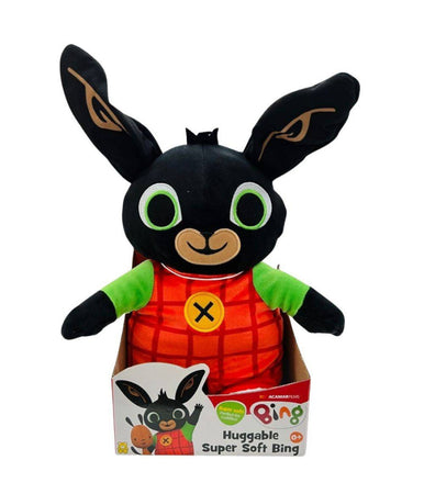 Peluche Bing Super Soft 36 Cm Morbido Coniglietto Nero Gioco Per Bambini Anni 0+