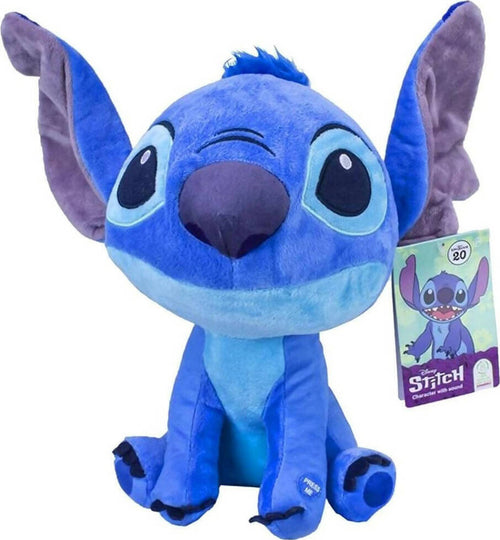 Peluche Disney Lilo & Stitch 30 Cm Stitch Con Suoni Disney - Stitch Knuffel Met Geluid - 30 Cm - Pluche - Lilo & Stitch Knuffel - Disney Knuffel Giochi e giocattoli/Peluche/Animali di peluche Cartoleria Deja Vu - Crotone, Commerciovirtuoso.it