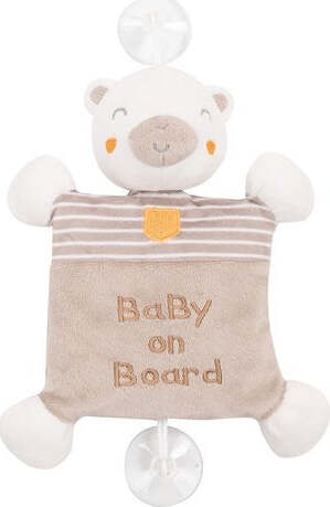 Peluche-Kikka-Boo-31201010365-BABY-ON-BOARD-My-Teddy-Beige