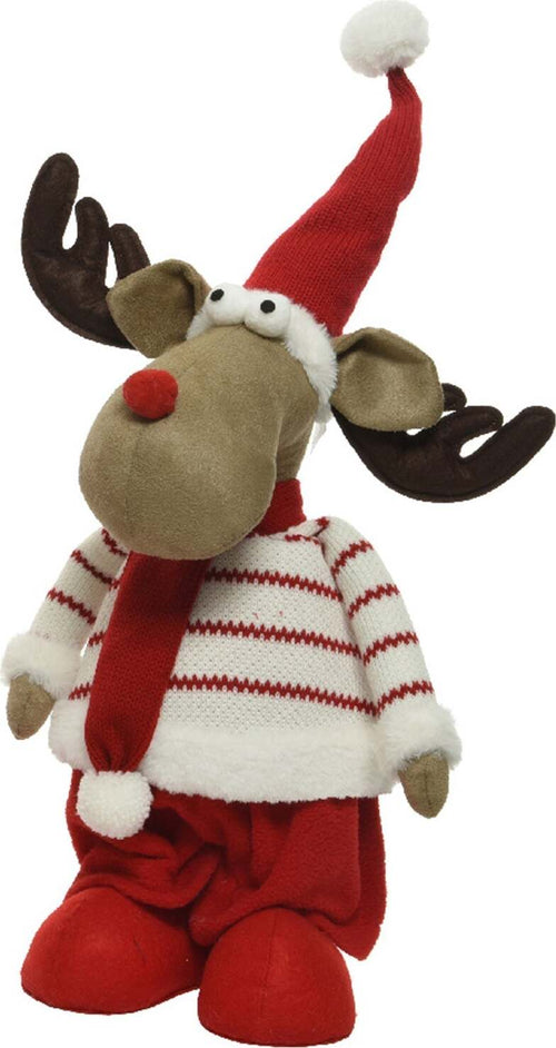 Peluche natalizio con animazioni e suoni, decorazione per interno Casa e cucina/Decorazioni per interni/Addobbi e decorazioni per ricorrenze/Decorazioni natalizie/Schiaccianoci MagiediNatale.it - Altamura, Commerciovirtuoso.it