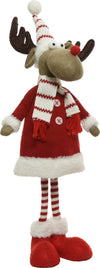Peluche natalizio renne con cappello e sciarpa decorazione per interno Casa e cucina/Decorazioni per interni/Addobbi e decorazioni per ricorrenze/Decorazioni natalizie/Schiaccianoci MagiediNatale.it - Altamura, Commerciovirtuoso.it
