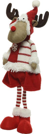Peluche natalizio renne con cappello e sciarpa decorazione per interno Casa e cucina/Decorazioni per interni/Addobbi e decorazioni per ricorrenze/Decorazioni natalizie/Schiaccianoci MagiediNatale.it - Altamura, Commerciovirtuoso.it