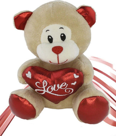 Peluche Orsetto Con Cuore Scritta Love Lam? 16 Cm San Valentino 3 Col.ass. 93635 Giochi e giocattoli/Peluche/Animali di peluche Trade Shop italia - Napoli, Commerciovirtuoso.it