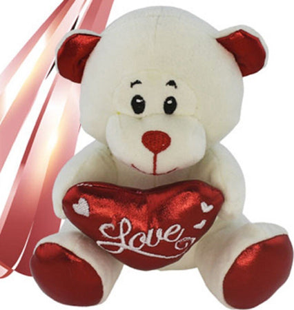 Peluche Orsetto Con Cuore Scritta Love Lam? 16 Cm San Valentino 3 Col.ass. 93635 Giochi e giocattoli/Peluche/Animali di peluche Trade Shop italia - Napoli, Commerciovirtuoso.it