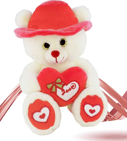 Peluche Orso Con Cappello Cuore Rosso 22 Cm Pupazzo Regalo San Valentino 92409 Giochi e giocattoli/Peluche/Animali di peluche Trade Shop italia - Napoli, Commerciovirtuoso.it