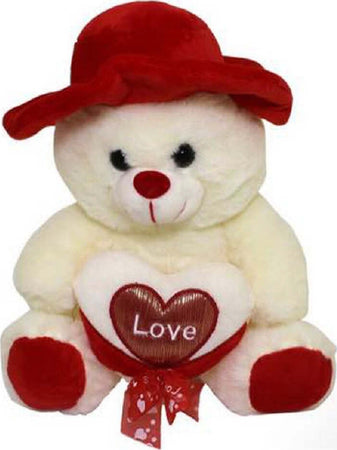 Peluche Orso Con Cuore Love Cappello Pupazzo Idea Regalo San Valentino 25cm 67914 Giochi e giocattoli/Peluche/Animali di peluche Trade Shop italia - Napoli, Commerciovirtuoso.it