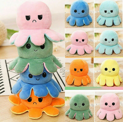 Peluche Reversibile Polpo Giocattolo per bambini Double Sides Giochi e giocattoli/Peluche/Animali di peluche Zencoccostore - Formia, Commerciovirtuoso.it